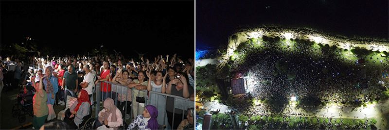 Cengiz Kurtoğlu, şarkılarıyla Karamürsel’i salladı