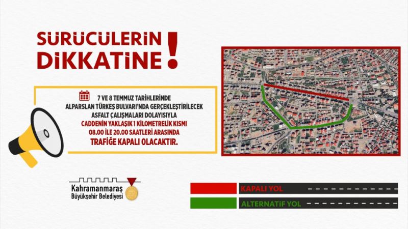 Sürücülerin Dikkatine!