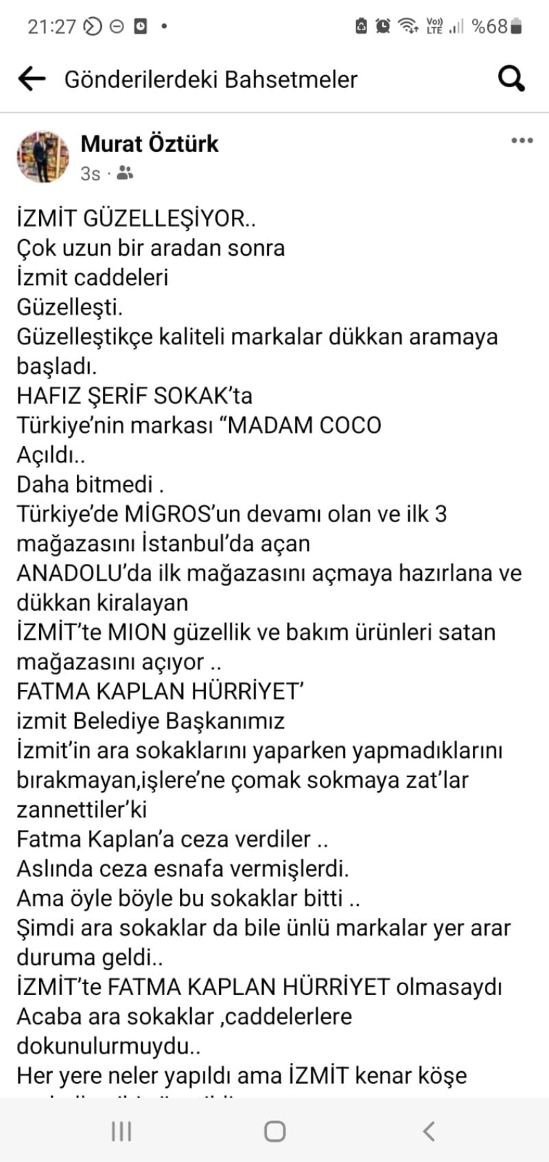 İZMİT BELEDİYESİNİN AÇIK AVM’YE DÖNÜŞTÜRDÜĞÜ  KENT MERKEZİ MARKALARIN GÖZDE MEKANI OLMAYI BAŞARDI