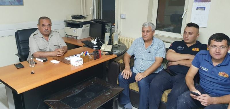 Kocakır Mevkiinde Çıkan Yangın Kontrol Altına Alındı