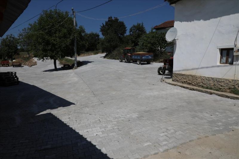 Olukman Mahallesinin Sokakları Parke Taşla Kaplanıyor