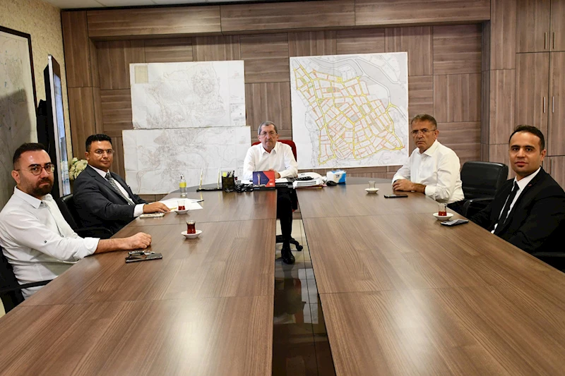 Türkiye Belediyeler Birliğinden Başkan Vergili’ye Ziyaret