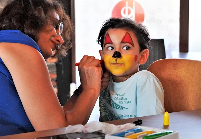 Minik yüzler renkli hatıralar biriktirdiler