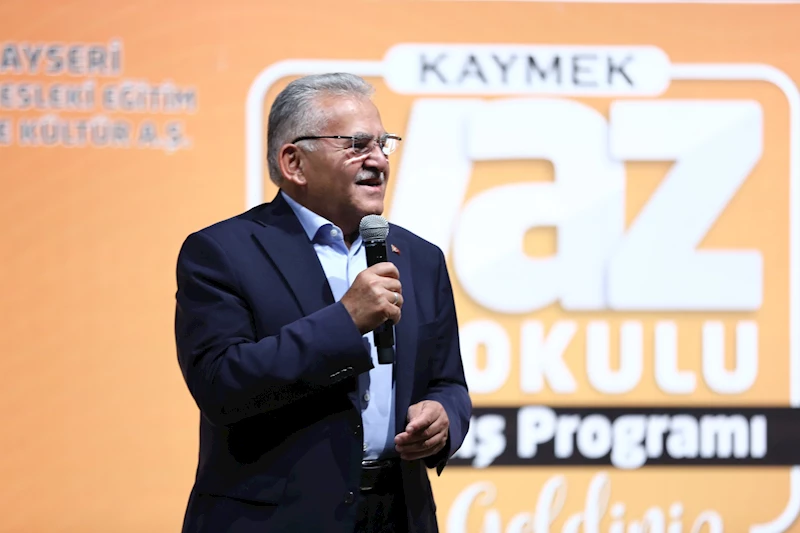 Büyükşehir KAYMEK Yaz Okulu’ndan Muhteşem Kapanış Programı