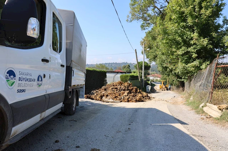 Büyükşehir güçlü altyapı ağını Ferizli Bakırlı Mahallesi ile buluşturuyor
