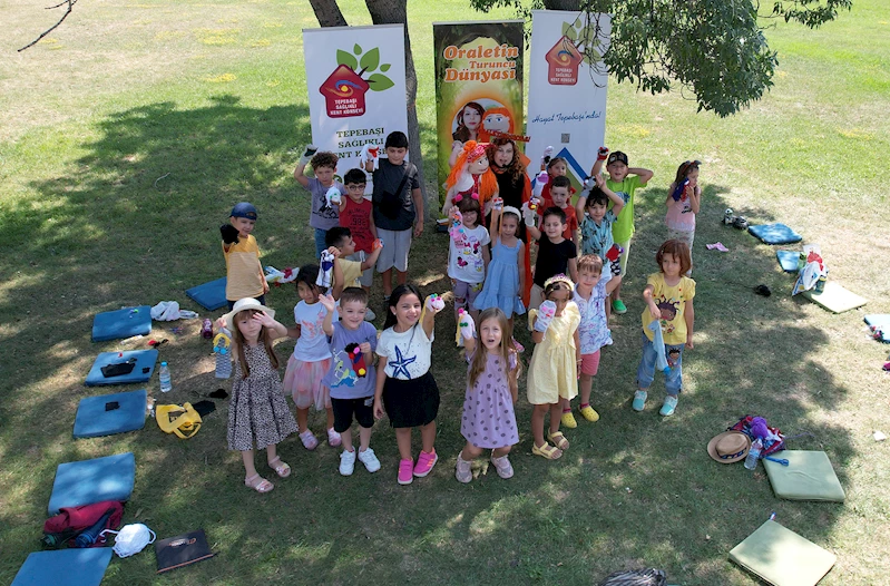 ÇOCUKLAR KUKLA YAPMAYI VE SESLENDİRMEYİ ÖĞRENDİ