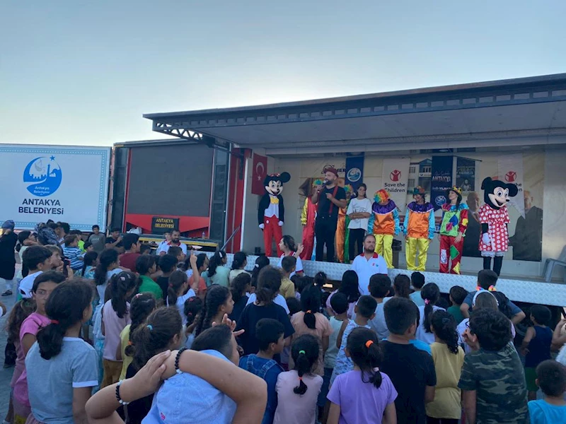 DEPREMİN ÇOCUKLARI GÜLSÜN DİYE ŞENLİKLER DÜZENLENİYOR