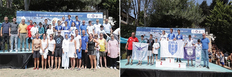 Türkiye Şampiyonası için Kocaeli’de kulaç attılar