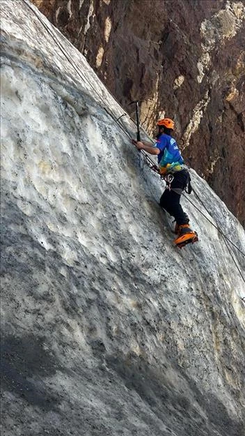 İnegöllü Sporcular Cilo Dağında Buz Tırmanış Eğitimine Katıldı