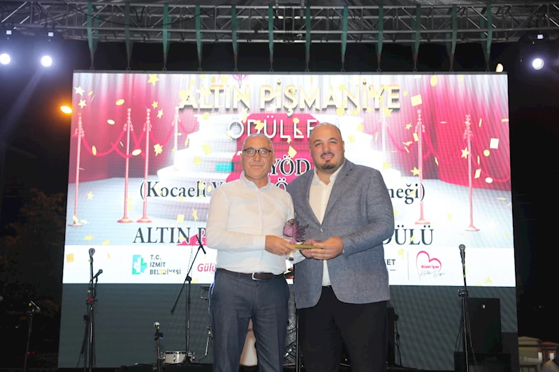 ALTIN PİŞMANİYE VEFA ÖDÜLÜNÜ KYÖD BAŞKANI UĞUR SARAL ALDI