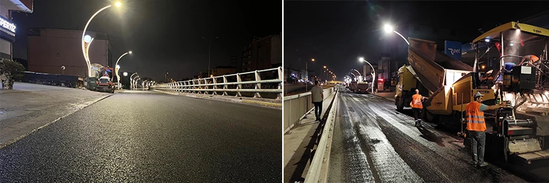 Körfez Eşref Bitlis Caddesi ışıl ışıl oldu