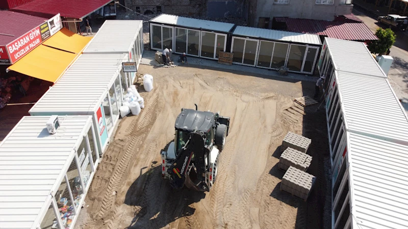 Büyükşehir, Geçici Çarşıların Standardını İyileştiriyor