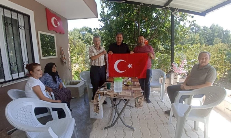 Büyükşehir’den Şehit Ailesine Duygulandıran Ziyaret