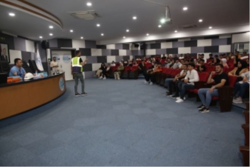 YAZ DÖNEMİ STAJYERLERE İŞ GÜVENLİĞİ EĞİTİMİ