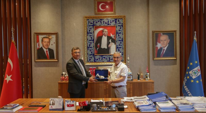 DPÜ REKTÖRÜ KIZILTOPRAK’TAN BAŞKANIMIZ IŞIK’A ZİYARET