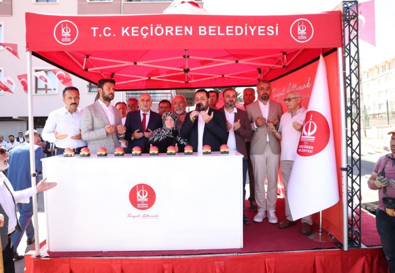 Rahman Camii’nin temelleri Keçiören’de atıldı