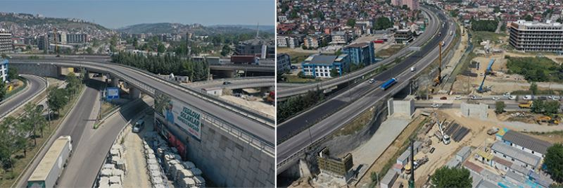 Yeşilova-Solaklar Kavşağında hummalı çalışma