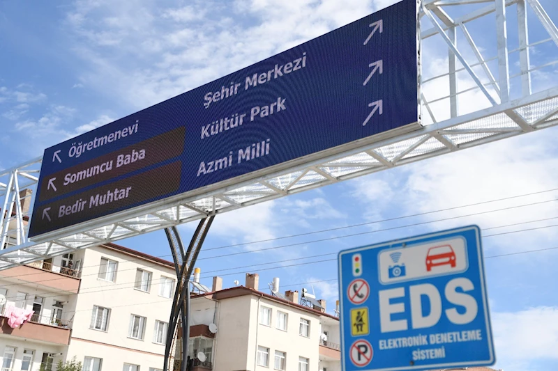 TRAFİK YÖNETİM MERKEZİ VE DEĞİŞKEN MESAJ SİSTEMLERİ UYGULAMASI BİRÇOK NOKTADA HAYATA GEÇTİ