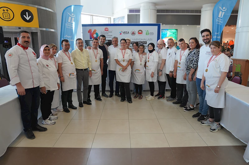 DOWN SENDROMLU GENÇLER YEMEK YARIŞMASINDA KAYBEDEN OLMADI