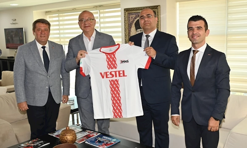 Vestel’den Başkan Ergün’e Teşekkür