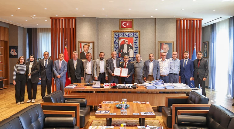 ESNAF VE SANATKARLARI ODALARI BİRLİĞİ İLE AFET PROTOKOLÜ