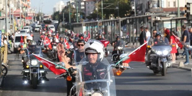 Başkanımız Ve Türk Chopper Gaziler İçin Turladı