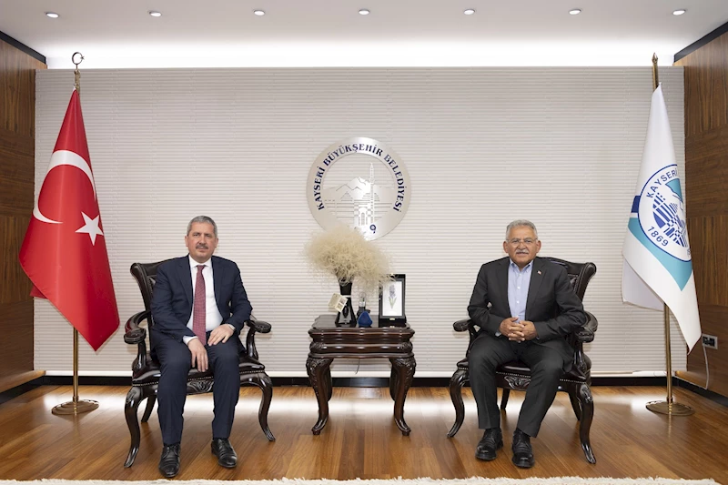 Başkan Büyükkılıç, Bakan Yardımcısı Gürcan’ı Ağırladı