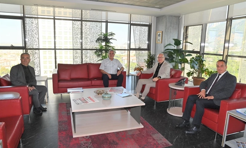 Manisa Şoförler ve Otomobilciler Odası’ndan Başkan Ergün’e Ziyaret