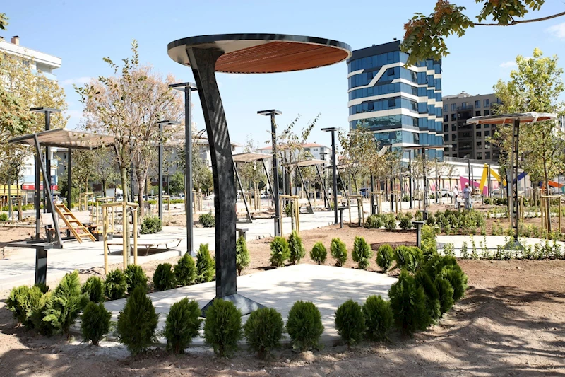 MAKAS KENT PARKTA ÇALIŞMALAR TAMAMLANMA AŞAMASINA GELDİ