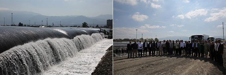 Kocaeli’deki 81 il derneği başkanı  dipten dirilişi yerinde inceledi