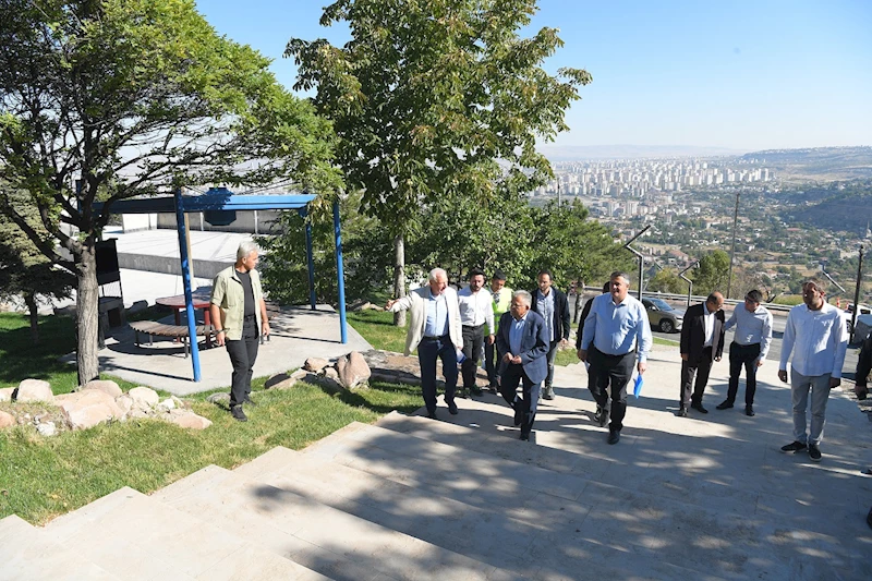 Başkan Büyükkılıç’tan Ali Dağı Mesire Alanı’na Yakın Takip