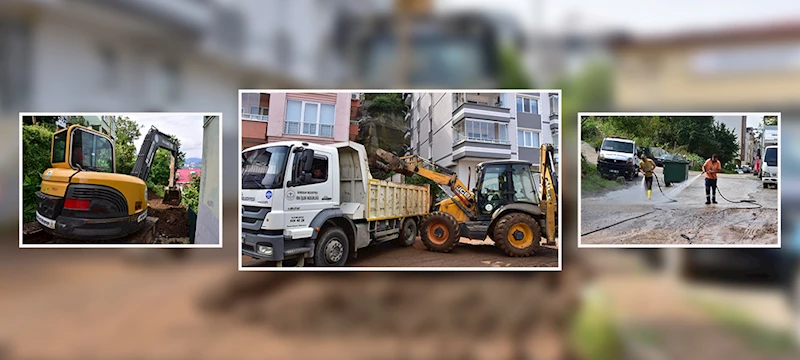 AFETİN İZLERİ SİLİNİYOR