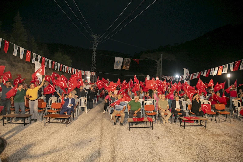 Mut Halkı, Zafer Bayramı Coşkusunu Doyasıya Yaşadı