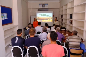 BEYLİKOVA’DA ÇİFTÇİ VE ÜRETİCİLERE İŞLETME YÖNETİMİ EĞİTİMİ