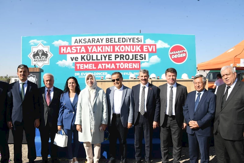 HASTA YAKINI KONUK EVİ VE KÜLLİYESİNİN TEMEL ATMA TÖRENİ DUALARLA GERÇEKLEŞTİRİLDİ