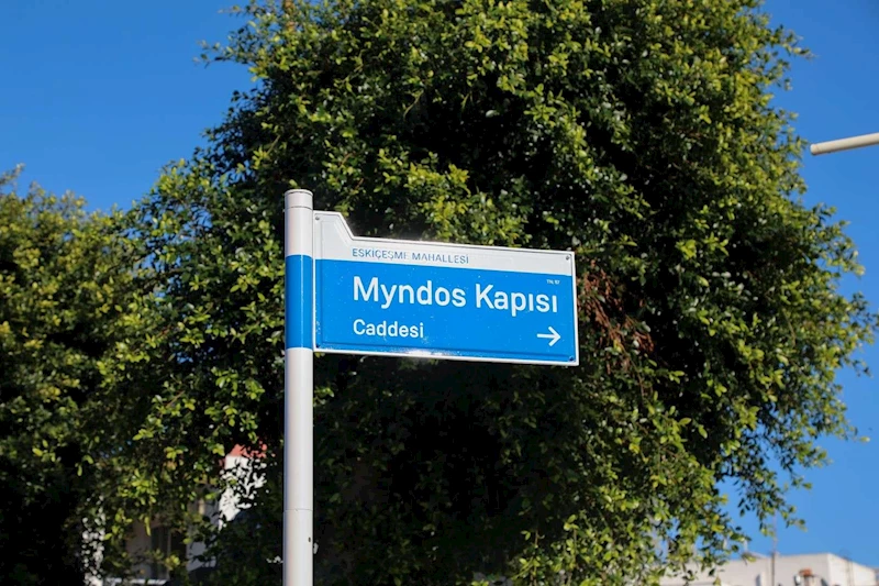 CADDE VE SOKAK TABELALARI YENİLENİYOR