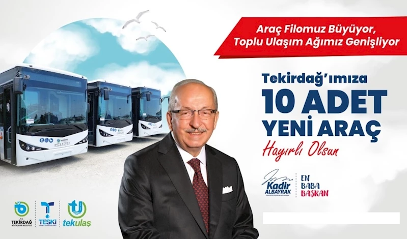 BÜYÜKŞEHİR, KONFORLU ULAŞIM İÇİN ARAÇ FİLOSUNU GÜÇLENDİRMEYE DEVAM EDİYOR