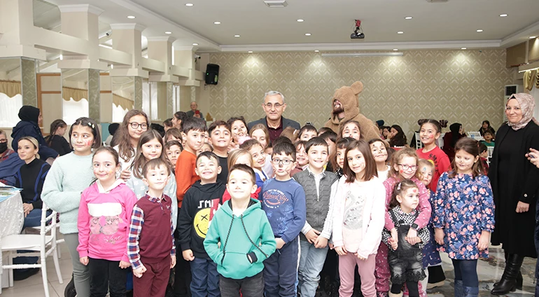 ÇOCUKLARIMIZ, YARI YIL TATİLİNE BAŞKANIMIZ IŞIK’LA MERHABA DEDİ