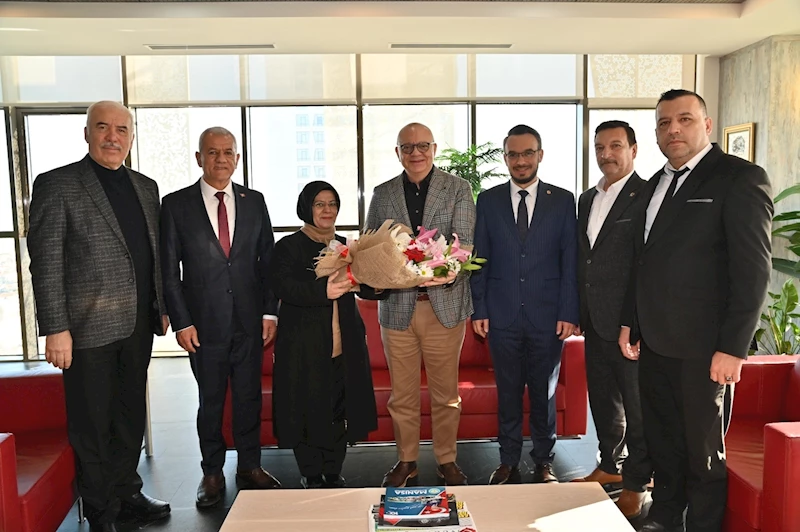 Başkan Ergün, MHP Alaşehir ve Turgutlu Başkan Adaylarını Ağırladı