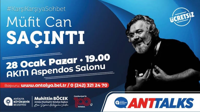 Anttalks’un konuğu Müfit Can Saçıntı