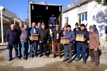 BÜYÜKŞEHİR’DEN HAYVAN YETİŞTİRİCİLERİNE DESTEK