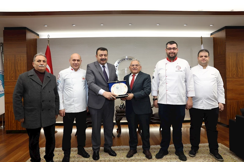 Lokantacılar ve Pastacılar Odası’ndan Başkan Büyükkılıç’a “Gastronomi” Teşekkürü