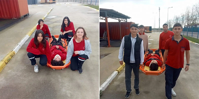 Büyükşehir geleceğin itfaiyecilerini eğitiyor