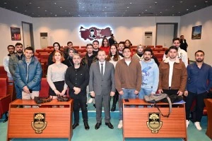 BAŞKAN TUTUK’TAN ÜNİVERSİTE ÖĞRENCİLERİNE TECRÜBE PAYLAŞIMI