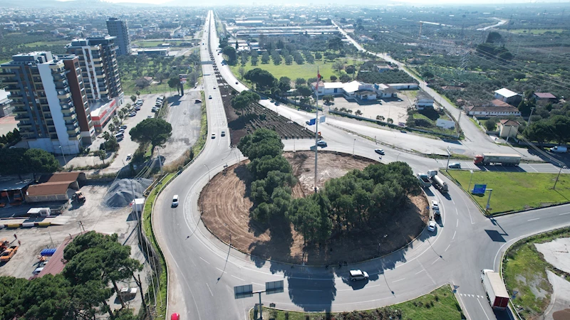 Akhisar-Kırkağaç Kavşağı’nda Peyzaj Düzenlemesi