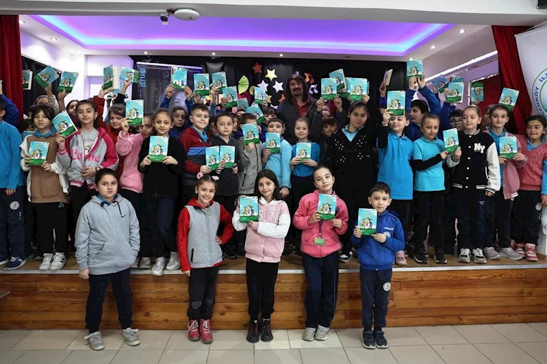 Göl Yazıevi’nin konuğu Serdar Uslu öğrencilerle buluştu