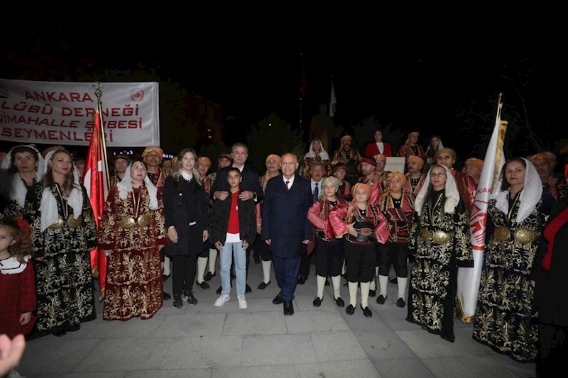 Yenimahalle, Cumhuriyetin 101. Yaşı İçin Yürüdü