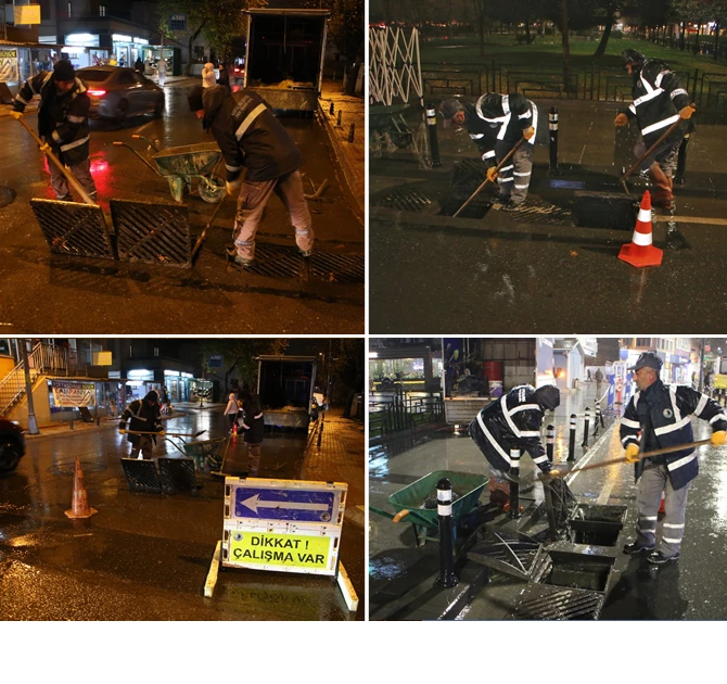 KARTAL BELEDİYESİ FEN İŞLERİ MÜDÜRLÜĞÜ’NDEN SU BASKINLARINA KARŞI ÖNLEM