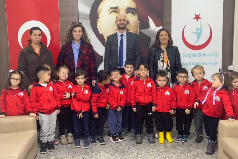 Süleymanpaşalı Minikler Diş Sağlığını Yerinde Öğrendiler