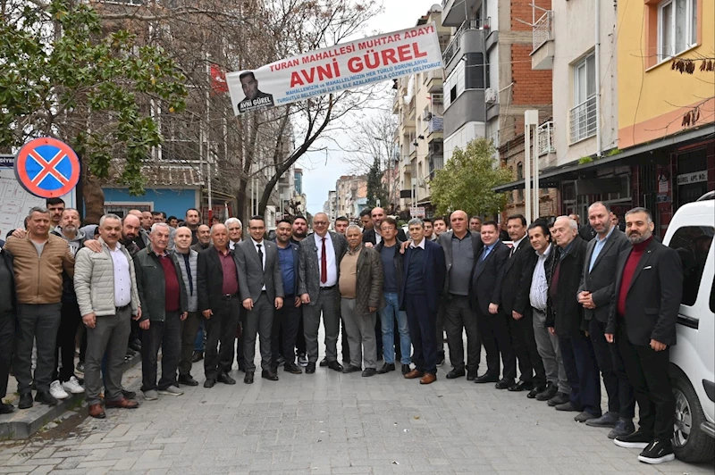 Başkan Ergün’den Turgutlu Muhtarlar Derneği’ne Ziyaret